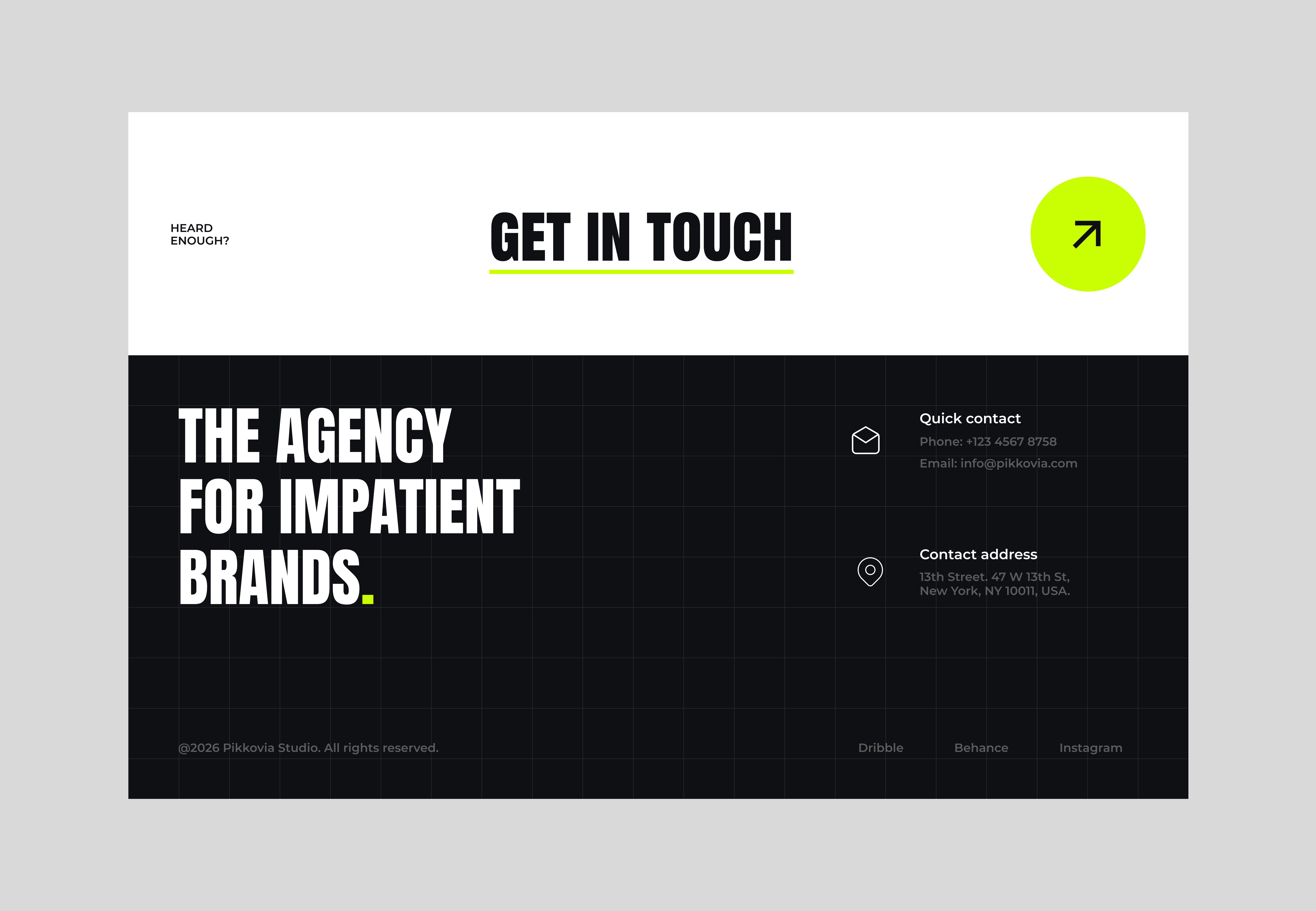 Footer 5 Figma UI Kit