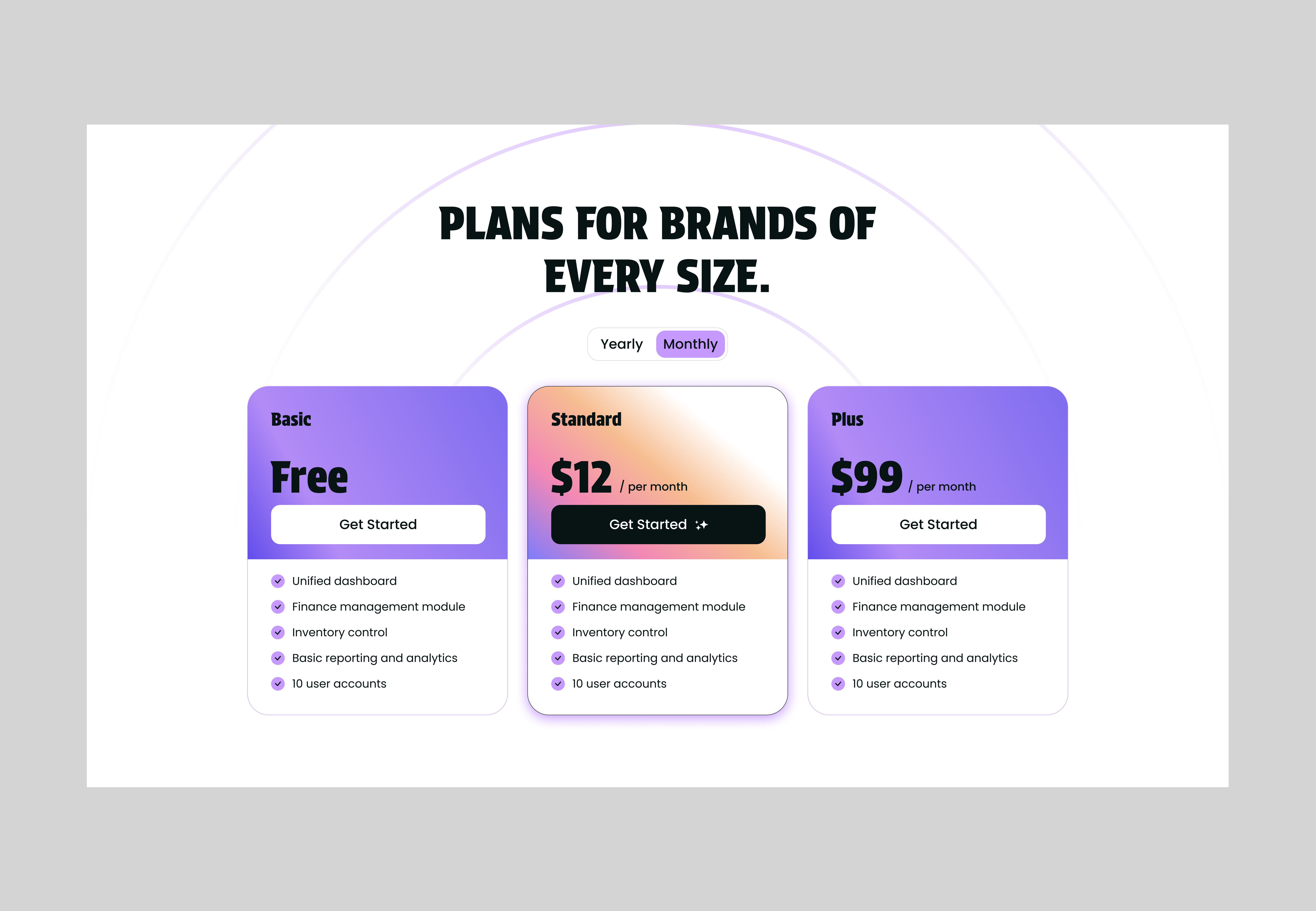 Pricing V4 - Figma UI Kit